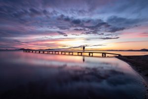 sunset, sunrise, nature